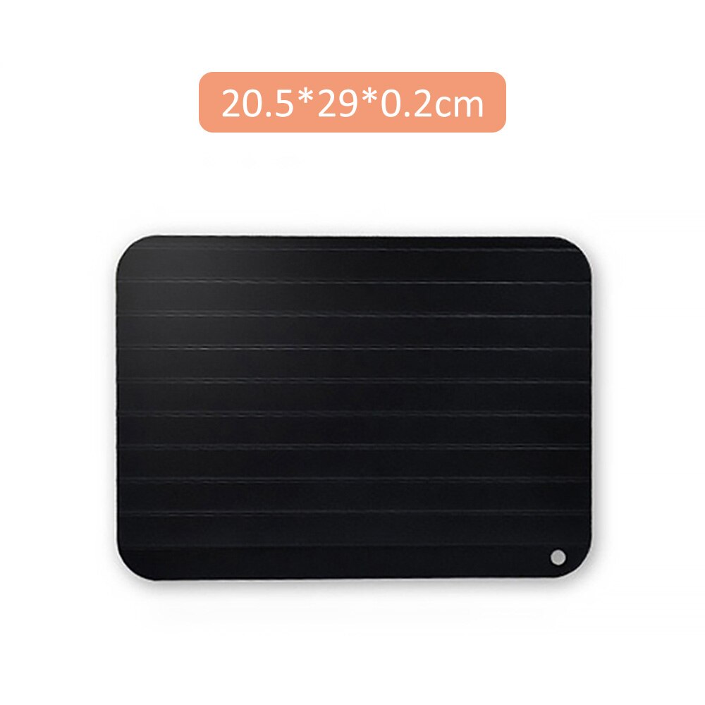Fast Defrost Tray Fast Thaw Frozen Food Meat Fruit Quick Defrosting Plate Board Quick Defrosting Plate Board Tray Kitchen Tool: 02