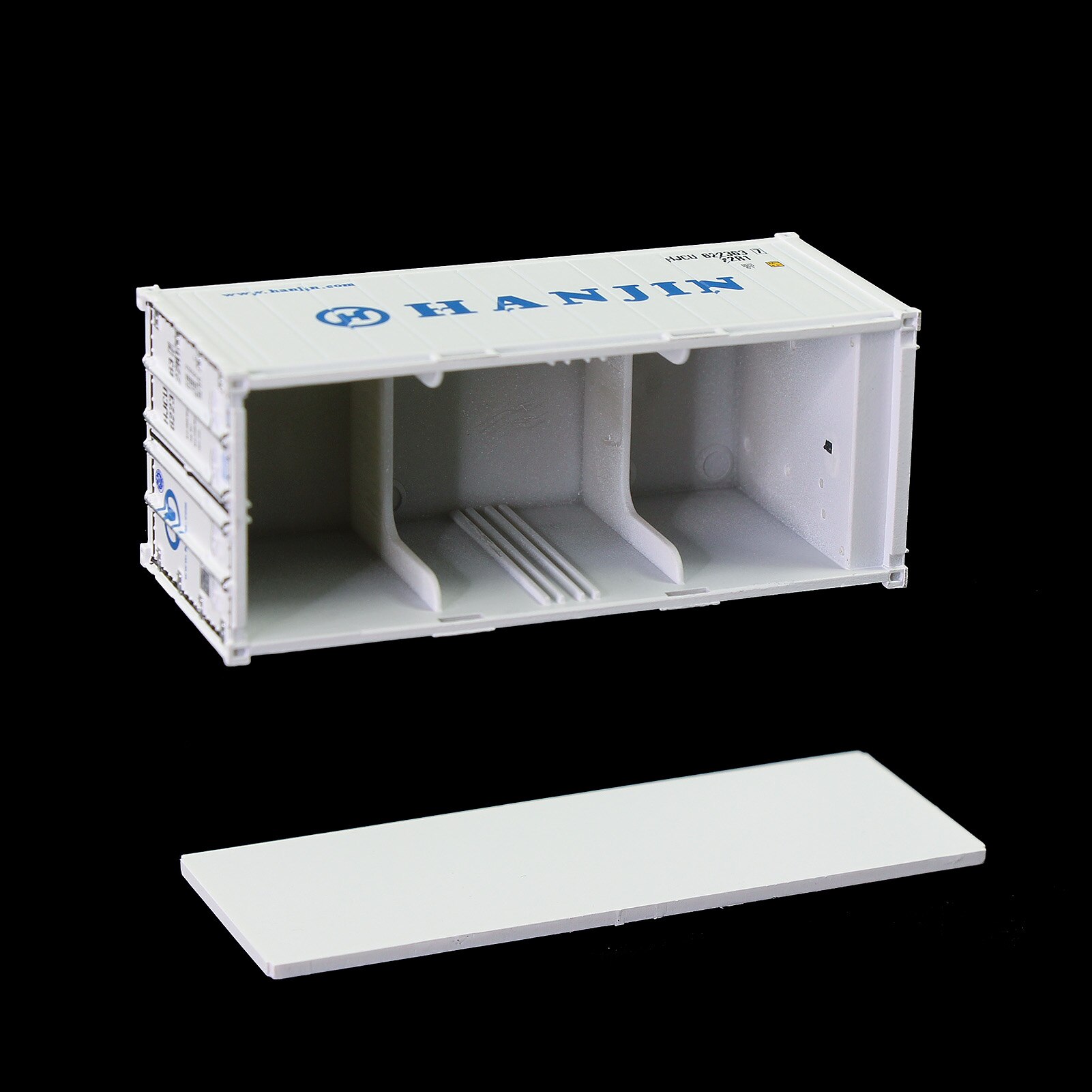 Refrigerante de cubo alto, escala HO, 20 pies, 1:87, 20 pies, contenedor Reefer C8727