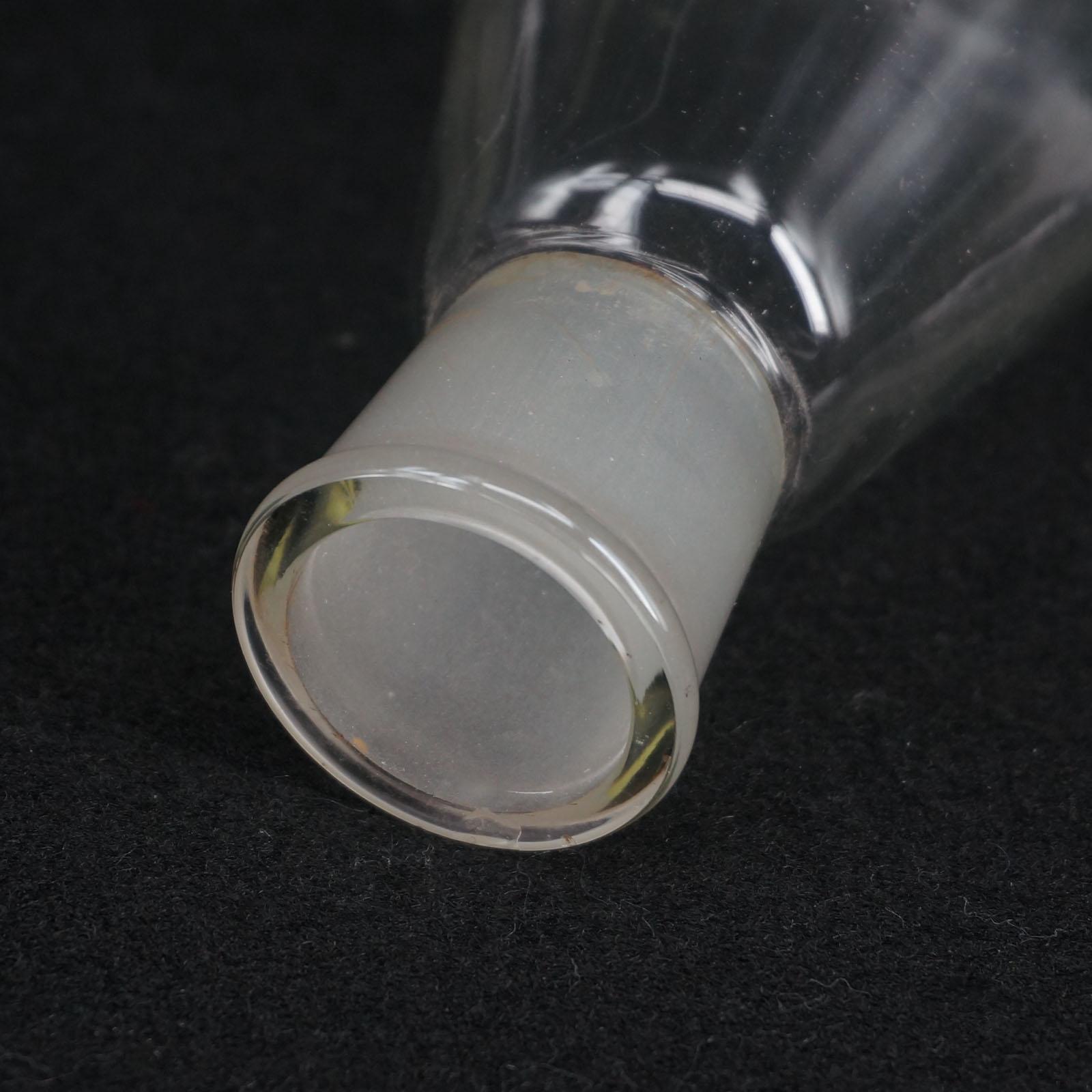 Matraz cónico de laboratorio, frasco con junta de 1000ml, certificado erlenmetryer Boro, Quickfit 29/32