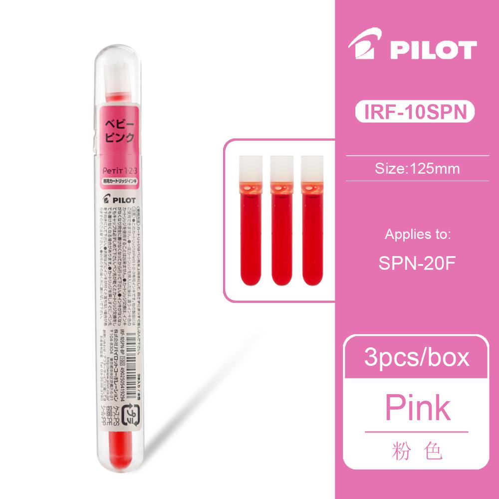 Pilot disposable ink IRF-10SPN small pen using color ink bag suitable for SPN-20F: pink