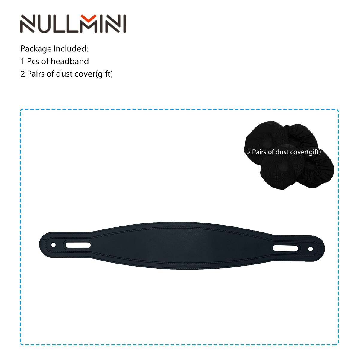 NullMini Ersatz Ohrpolster für Superlux HD681 HD681B HD681EVO HD681F Kopfhörer Leder Hülse oder Samt Kopfhörer Ohrenschützer: Stirnband