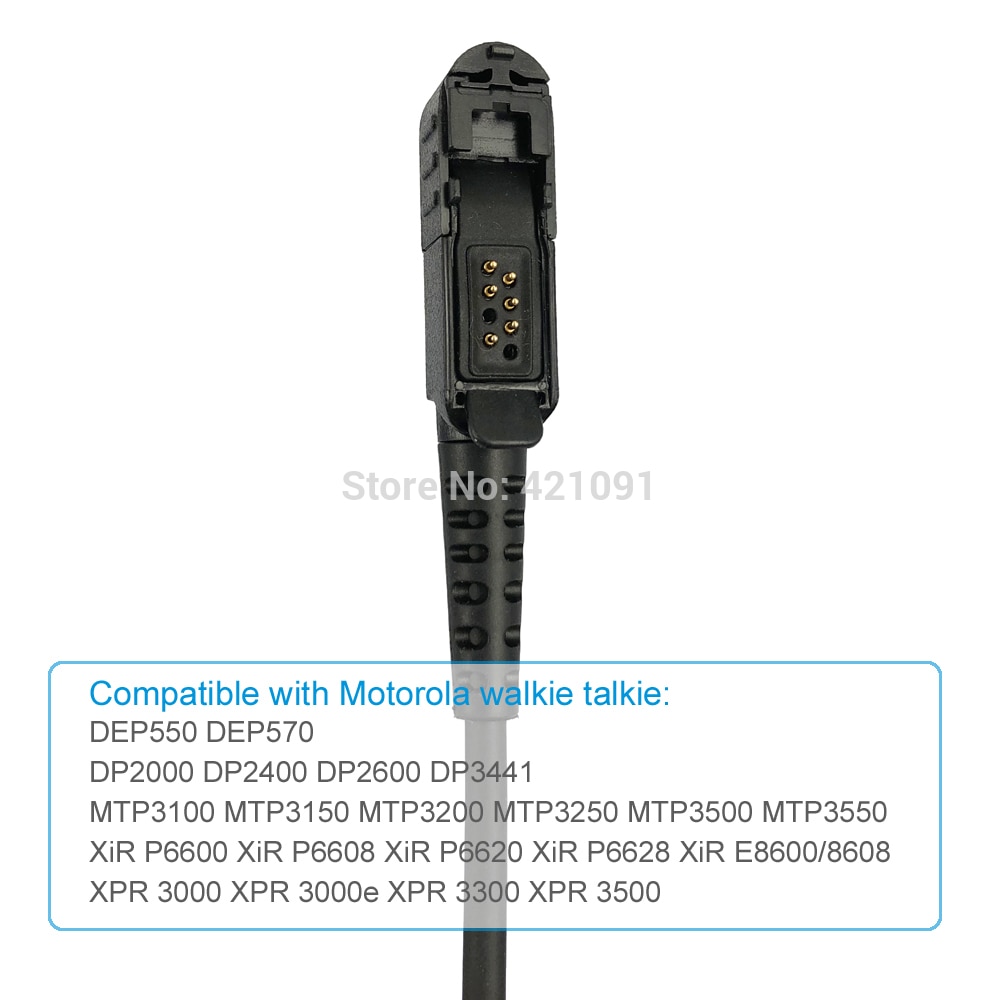 Speaker Microfoon Micphone voor Motorola XiR P6600 P6620 DP2400 MTP3000 MTP3250 DEP550 DP2400 MTP3550 MTP3100 MTP3150 Walkie Talkie