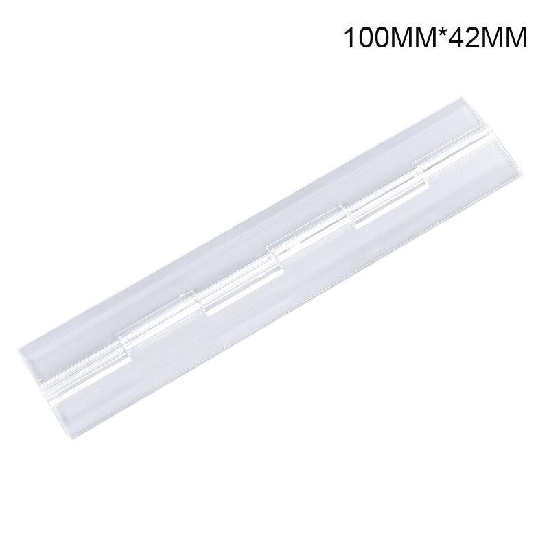 1pcs Acrylic Folding Hinges Transparent Plexiglass Hinge Durable Clear 8 Sizes: A8