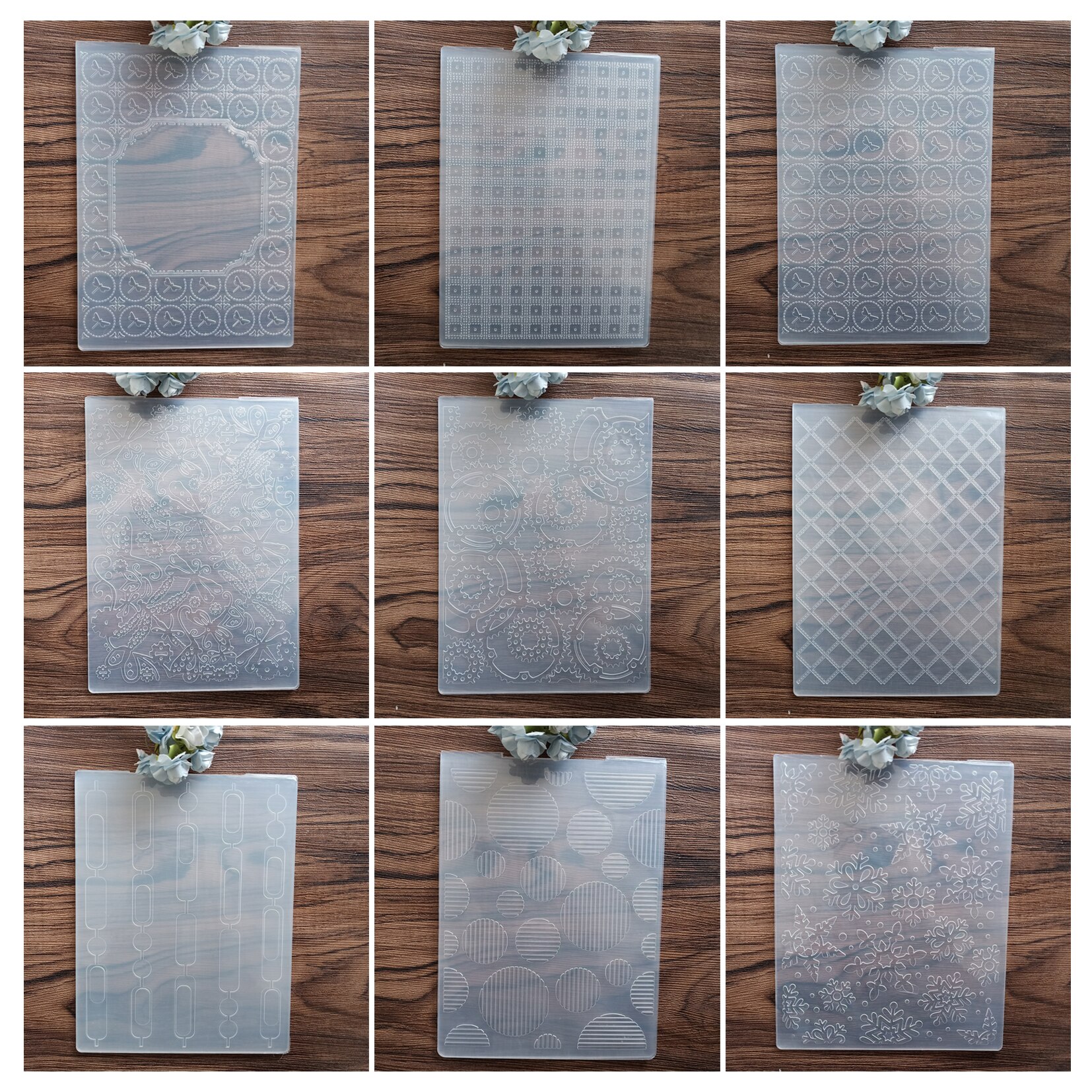 Dragonfly Embossing Folders Plastic Scrapbooking For DIY Scrapbook Album Card Decorating Tool Crafts Card Paper Making Decoratio