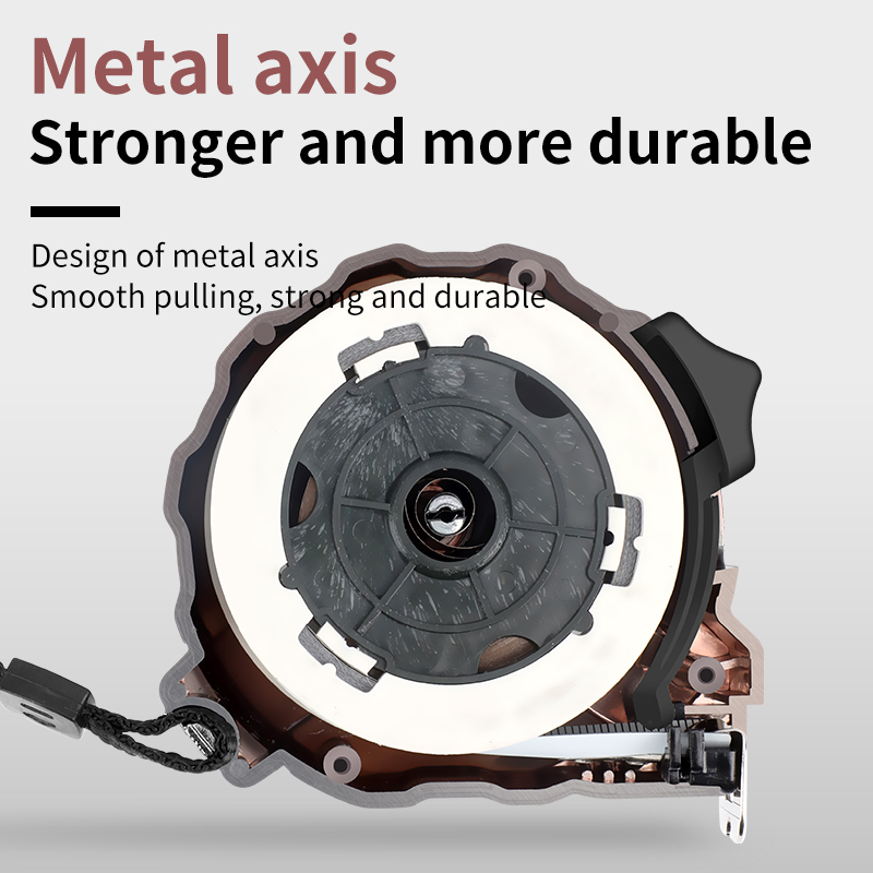 Retractable Tape Measure Steel Tape Measure Resistance to Fall Waterproof Distance Measuring Tape Measuring Tool