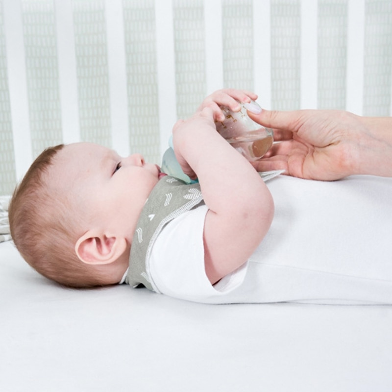 8 Pcs Baby Newborn Feeding Bibs Soft Cotton Saliva Towel Toddler Triangle Scarf