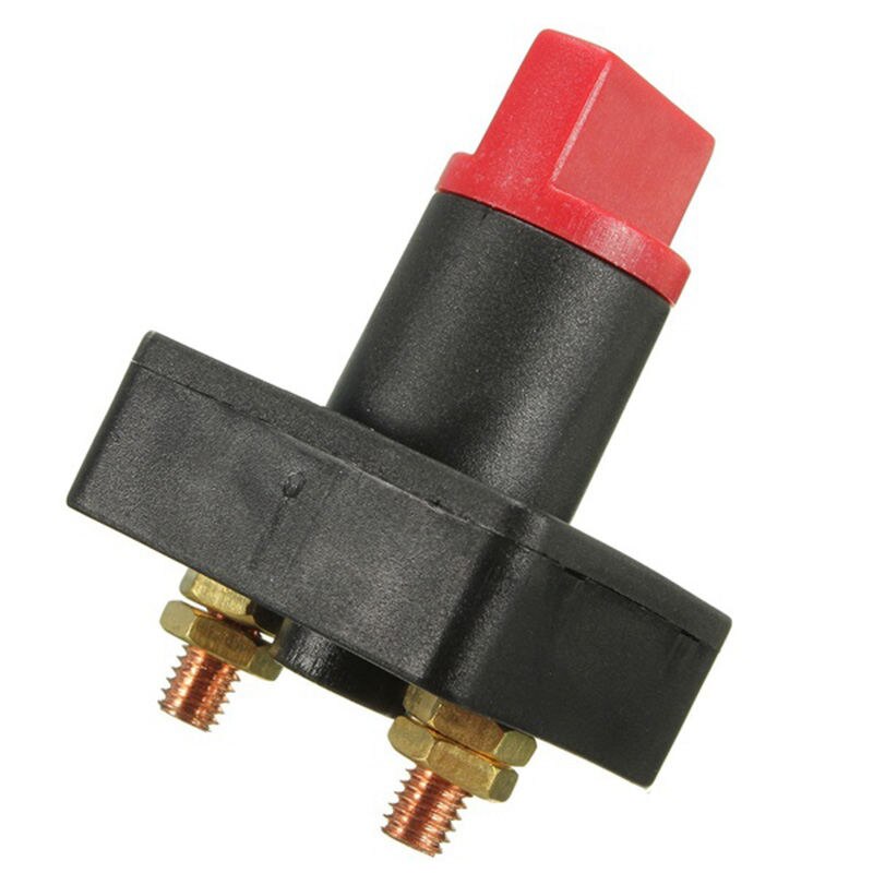 Accuschakelaar, draaischakelaar, stroomonderbreker voor auto, boot, bestelwagen, vrachtwagen, camper, atv, caravan (type  j 1 stuks)