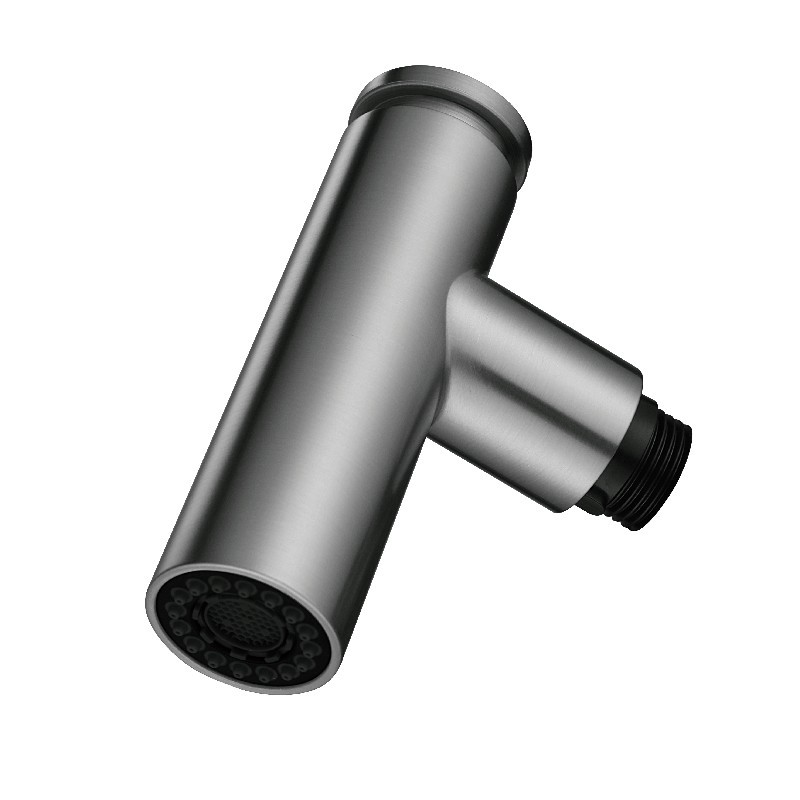 61020 Universal cocina baño extraíble cabezal de pulverización reemplazar Universal grifo de fregadero de cocina grifo mezclador de lavabo plata: Borgoña