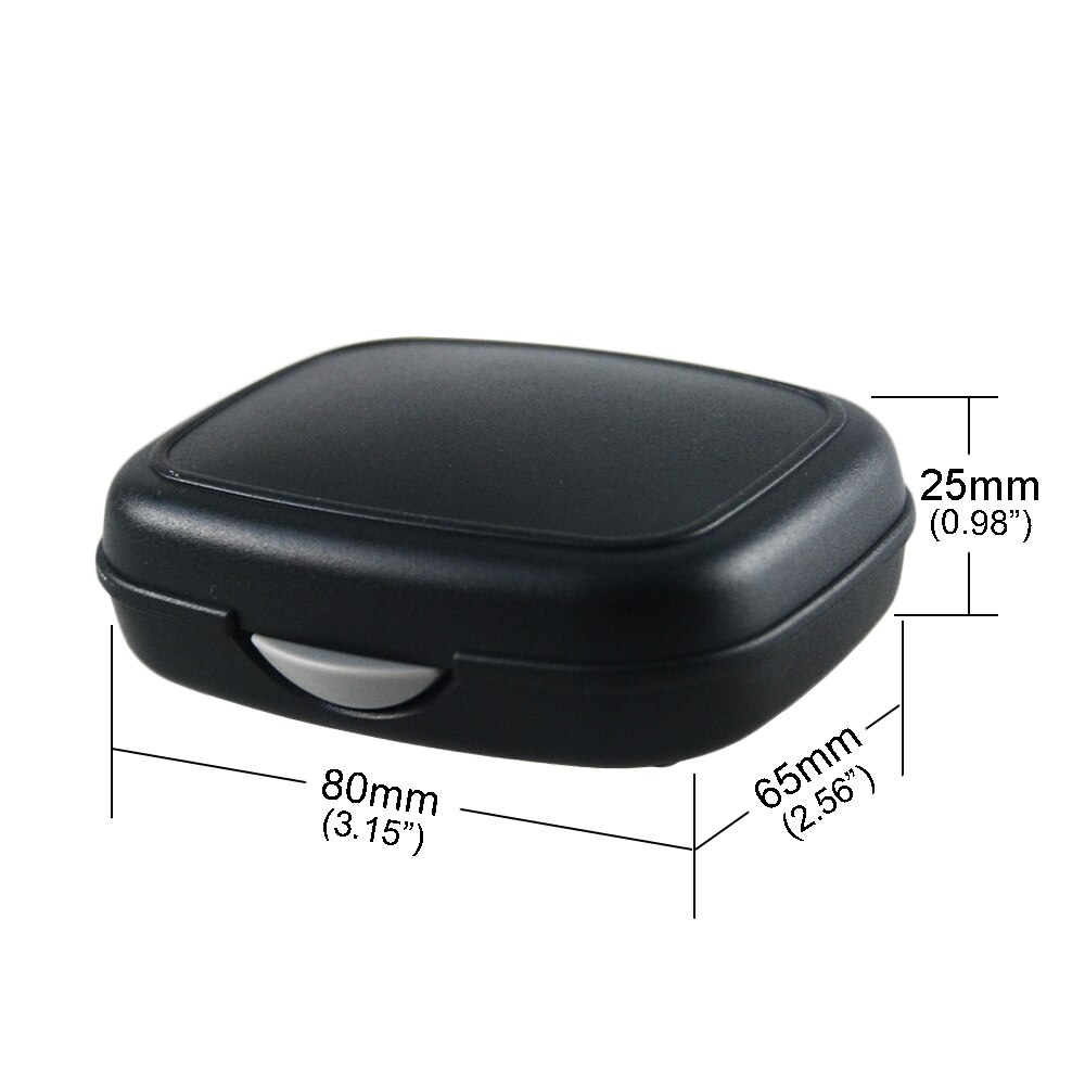 Hearing Aid Case Hard Protective Storage Box for BTE, ITC, CIC Hearing Aids Protector Holder