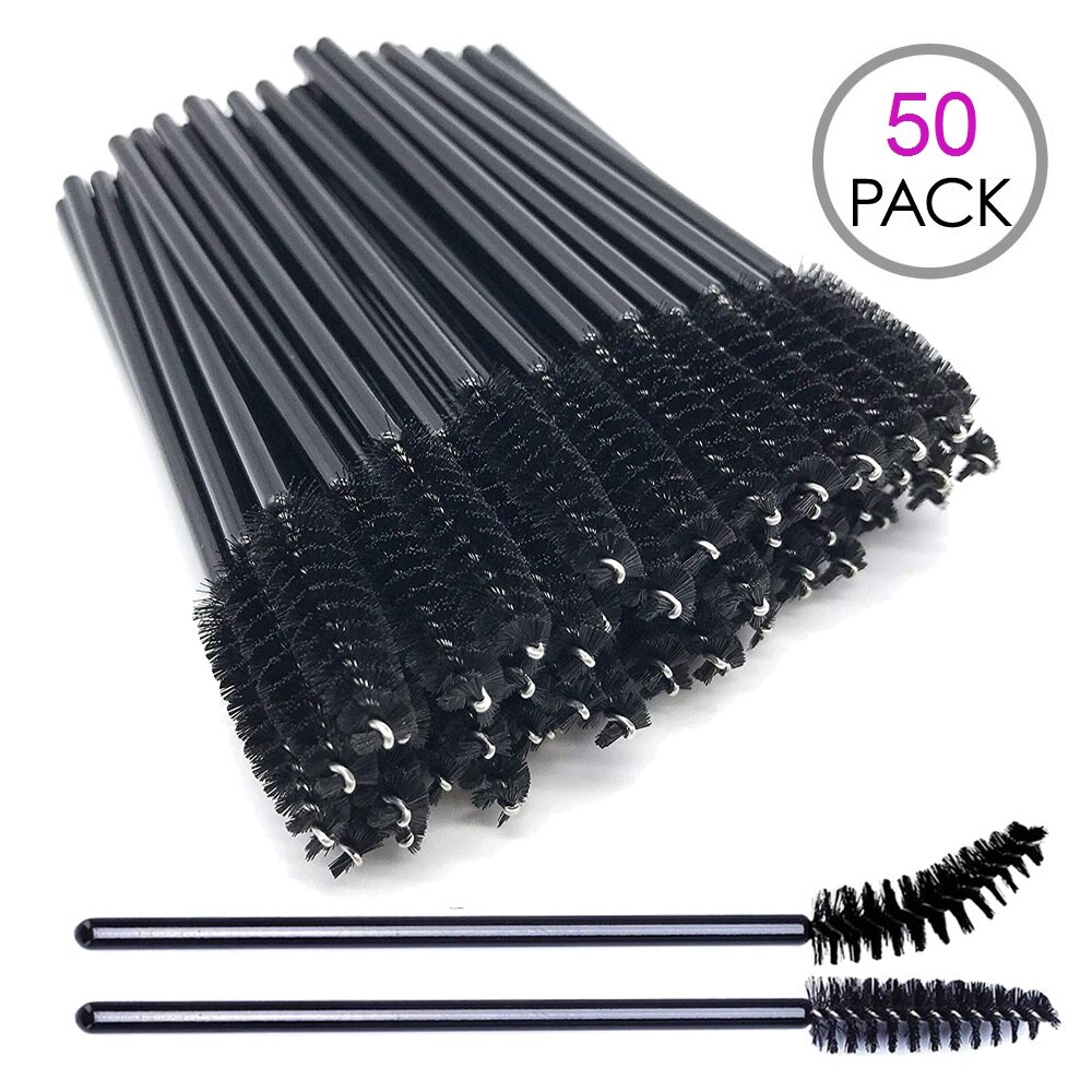 Uulzzor wegwerp wimpermascara borstels make-up kwast staafjes applicator make-up kits 7 kleuren