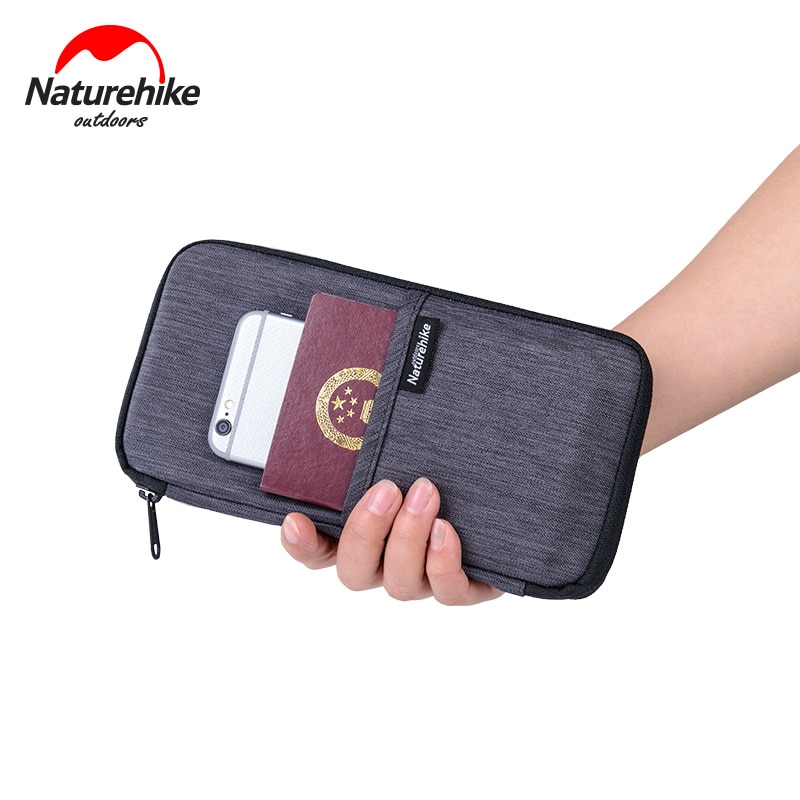 Naturehike vandtæt flere rejser dokument organisator tegnebog familie pas kortholder billet kreditkort taske sag