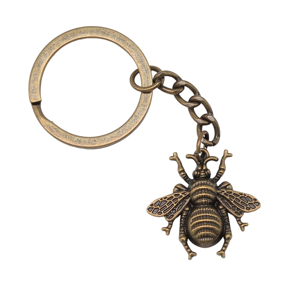 Souvenirs Mannen Sleutelhanger 2 Kleuren 25X25Mm Bee Hanger Sleutelhanger