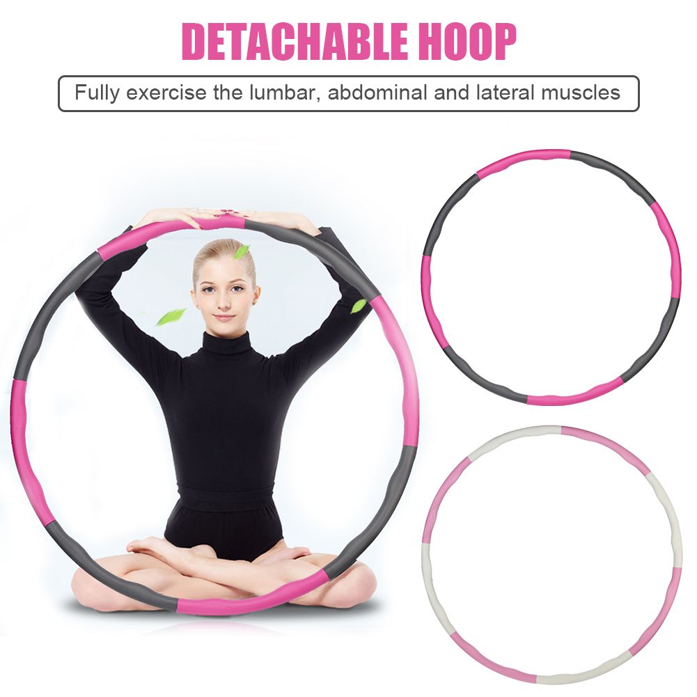 Fitness Hoop Body Building Thin Waist Fitness Circle Waist Exercise Slimming Sport Hoops Women Reduce Weight Fitness Equipment