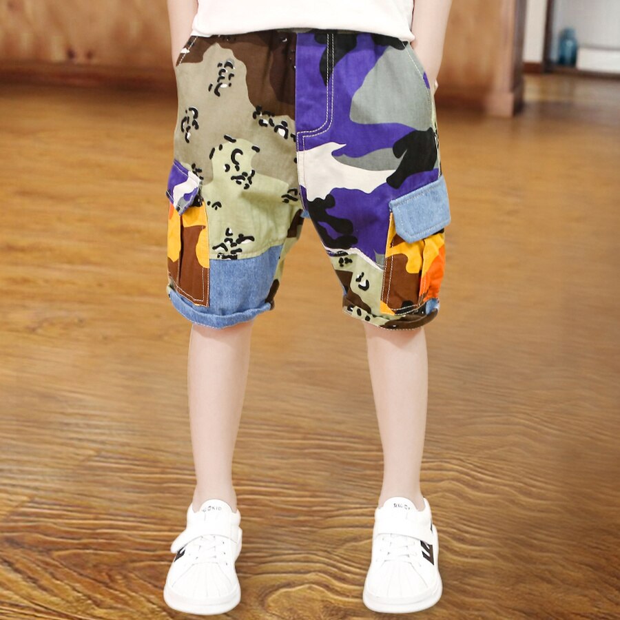 Haloumoning T-shirt voor jongens, zomer, korte mouwen, ronde