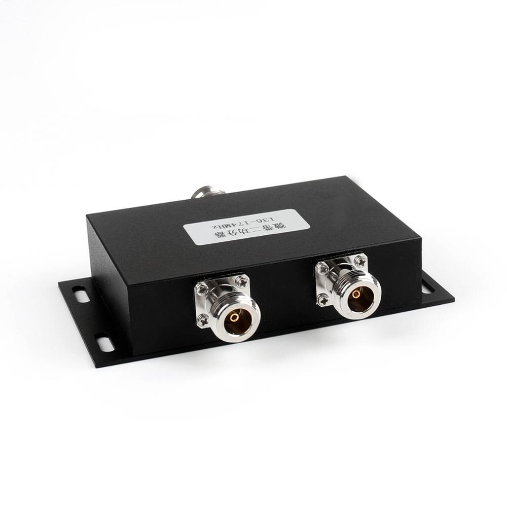 Artudatech 2 Way VHF 136-174MHz Antenna Two Way Radio Repeater Power Divider Splitter
