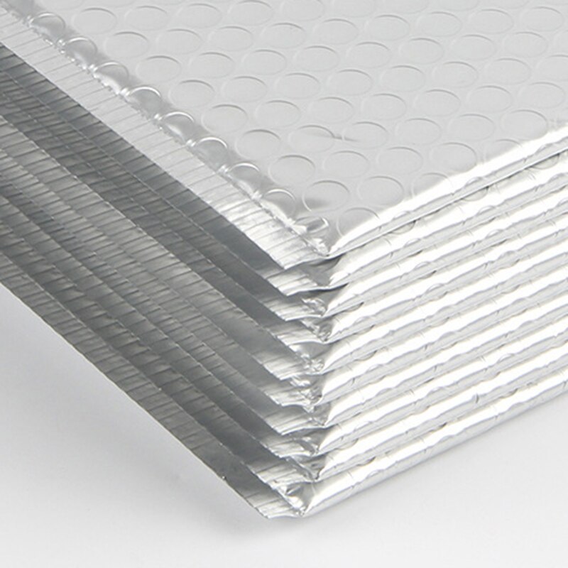 50Pcs Bubble Envelop Mat Zilver Aluminium Folie Bubble Tas Waterdicht Tassen Met Bubble Verpakking Mailing Zak