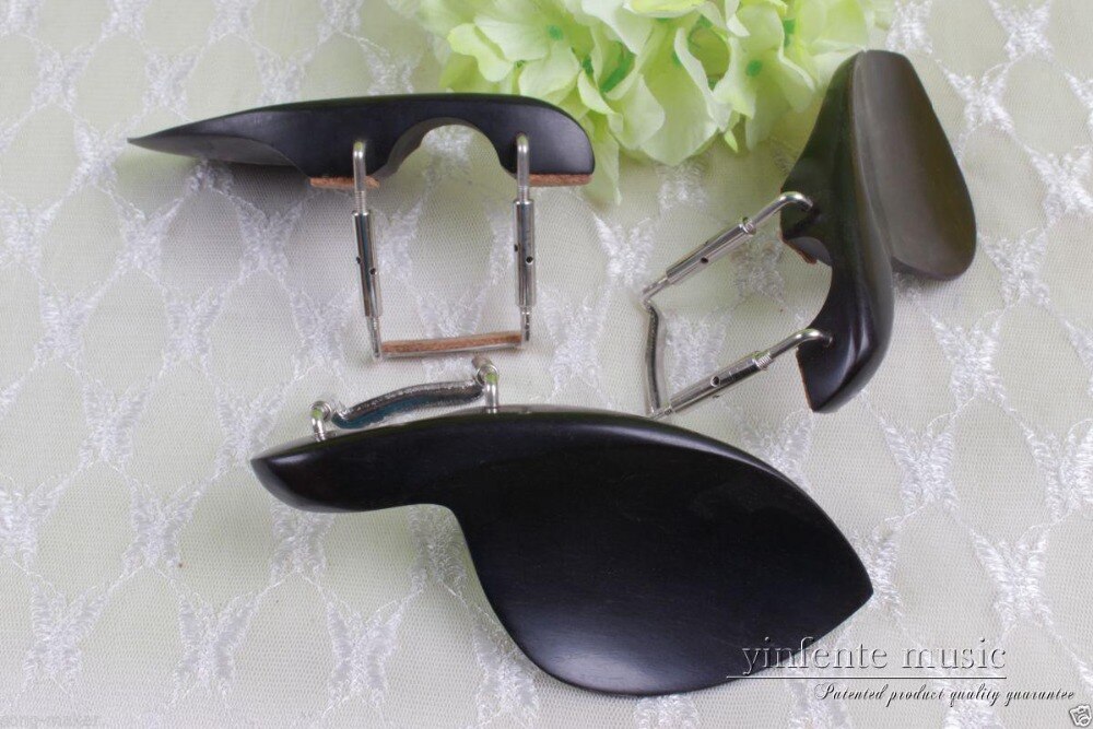 1 pcs 4/4 violin Chin rest + Chin rest clamp Full Size Violin Accessory
