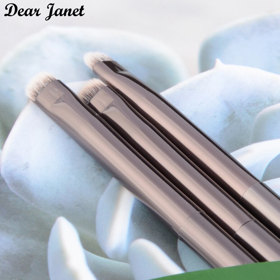 1 piece Smudge Makeup brushes Eye Make up brush Smoky detail contour Cosmetic tool brown metal handle H#11