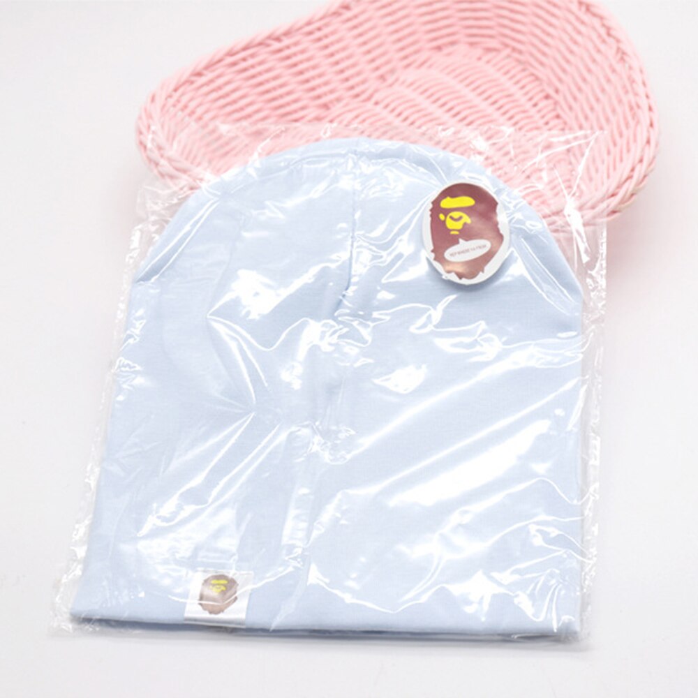 Hat Novelty Hip Hop Baby Street Dance Cotton Spring Autumn Scarf Boys And Girls Solid Color Children Warm Winter Cap