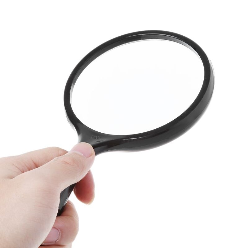100mm Handheld Magnifier 5X Reading Map Newspaper Magnifying Glass Jewelry Loupe