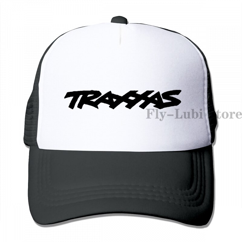 Traxxas Baseball cap men women Trucker Hats adjustable cap: 3-Black