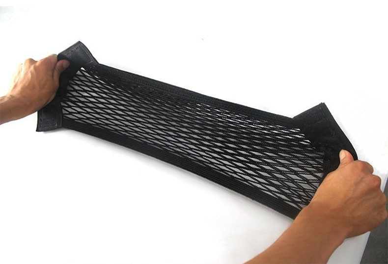 Bil bagagerum nylon reb net/bagage net med bagside til kia rio  k2 k3 k5 k4 kx5 cerato, soul, forte, sportage r, sorento, optima
