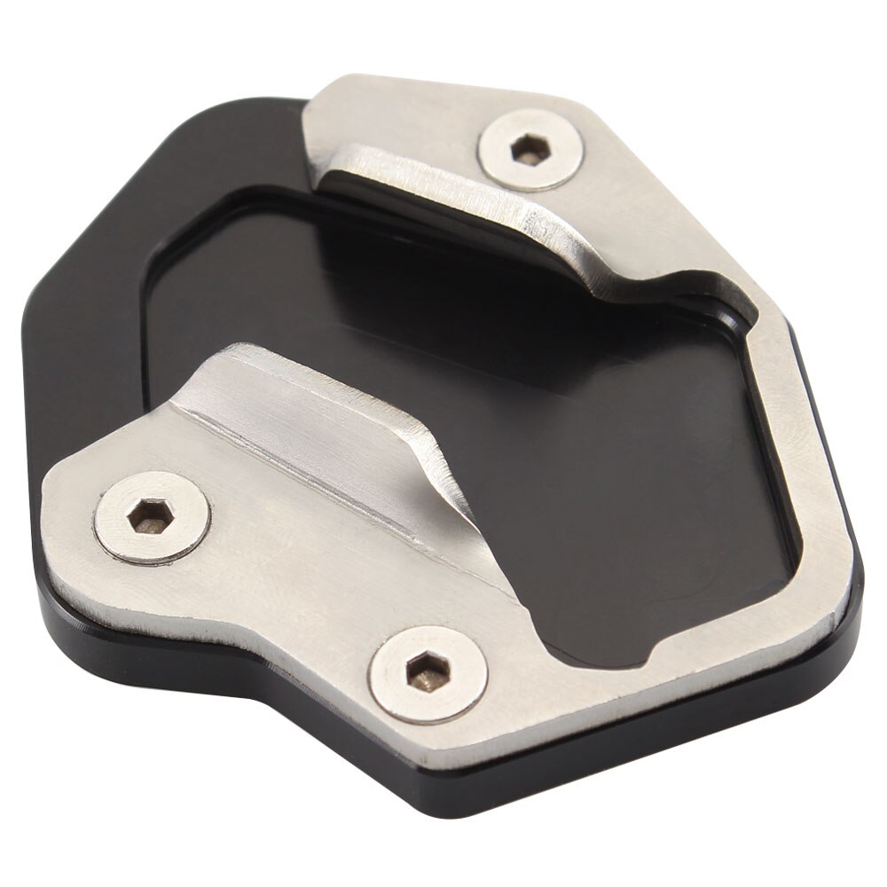 Motorcycle Side Kickstand Stand Extension Support Plate Aluminum For Triumph Tiger 800 XC XCX XCA XR XRX XRT 10-17