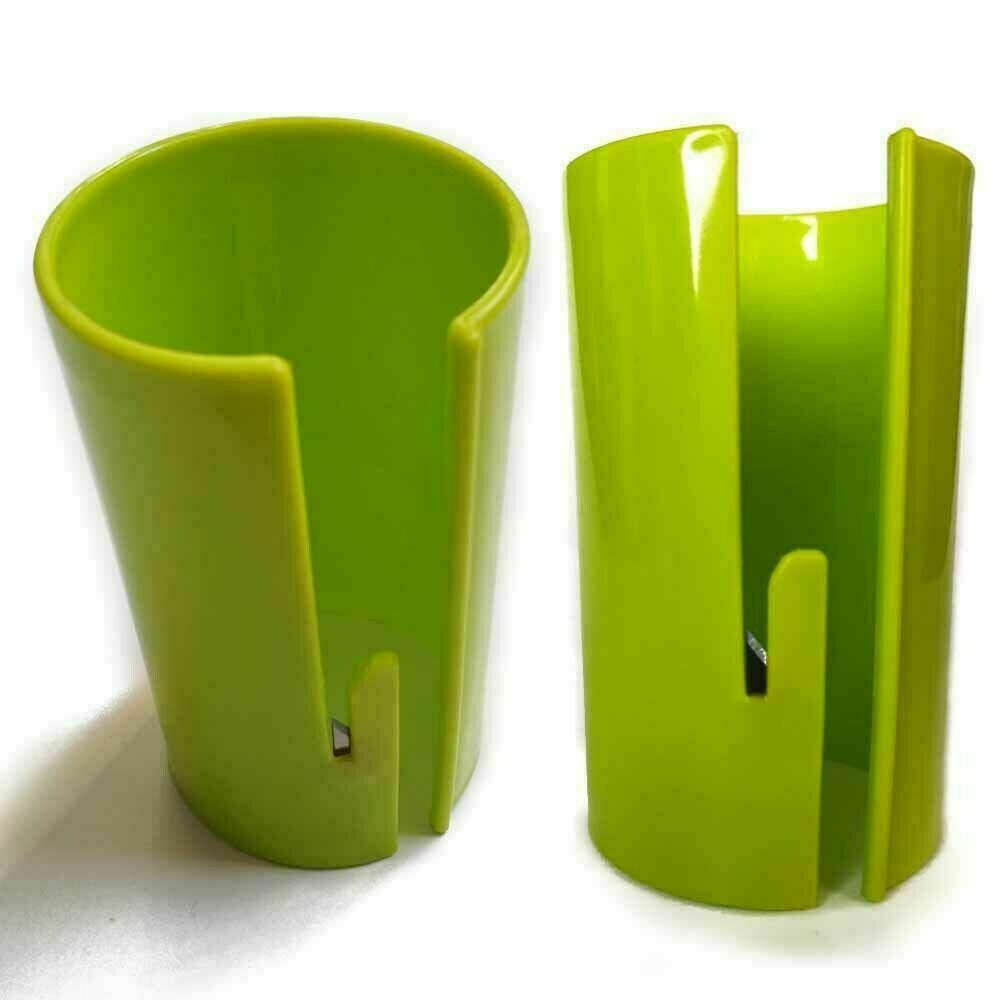 Sliding Wrapping Paper Cutter Christmas Wrapping Paper Roll Cutter Tool Cuts the Prefect Line Every Single Time: Green