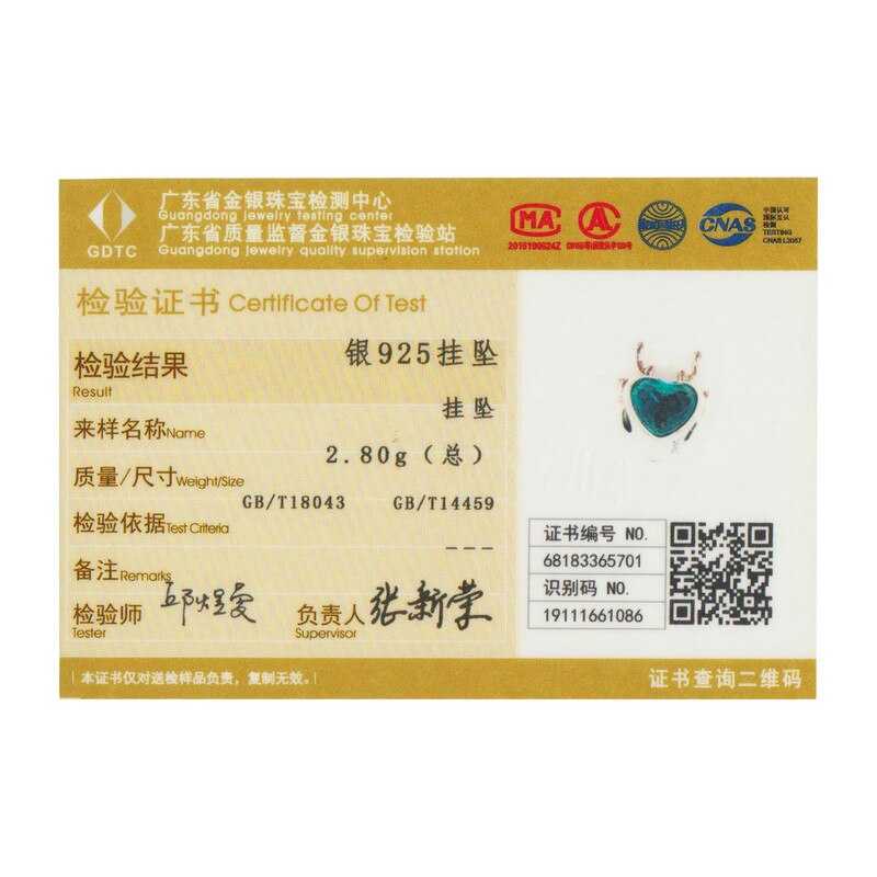 WOSTU 925 Sterling Silver Christmas Blue Elk Deer Bead Fit Charm Bracelet & Necklace Pendant Original Jewelry FIC1022