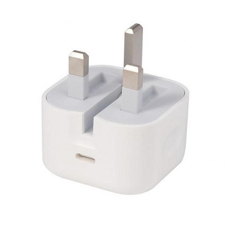 20W British Regulation PD Fast Charger for Apple iPhone11 iPhone12 Pro Max XS XR 8Plus 7 6S 6 Folding Charger