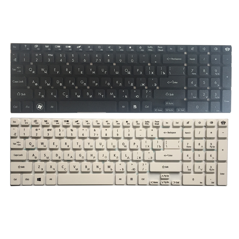 Teclado ruso para ordenador portátil Packard bell easynote p5ws5 p7ys5 P7YS0 P5WS0 Q5WS1 VG70 TSX66HR TSX62HR RU,