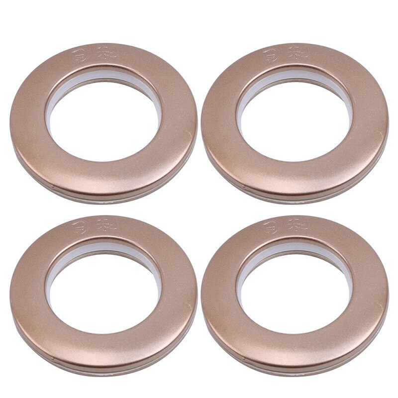 Useful 50 PCS Rod Ring Home Decoration Curtain Accessories Plastic Rings Eyelets For Curtains Grommet Top Curtain