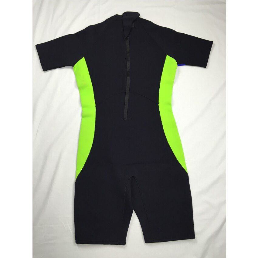 3mm Neopreen wetsuit zwembad duiken shorts mouwen badpak L maat man