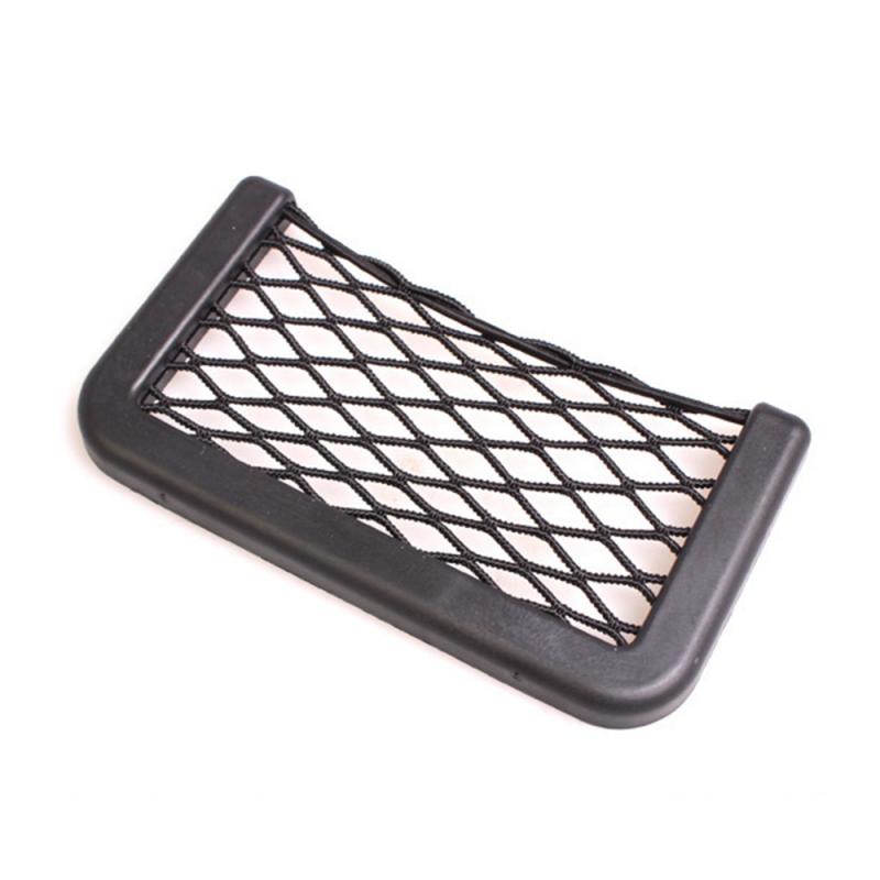 1/3pcs Car Interior Storage Bag Elastic Net Pocket 15*8CM Car Trunk Seat Back Elastic Net Storage Bag Phone Holder Seat Side Net