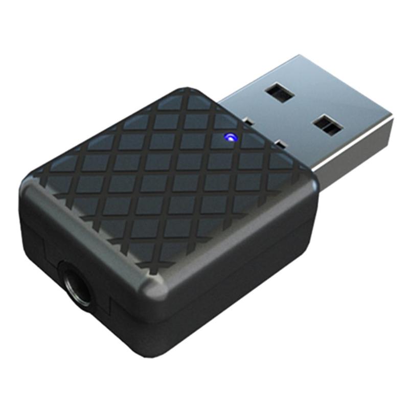 Bluetooth 5.0 Audio-ontvanger Mini USB 3,5 mm Jack AUX Audio Auto MP3 Muziek Dongle Adapter Zender voor Draadloos Toetsenbord FM Radio Luidspreker kopen vanaf een prijs van 9.37