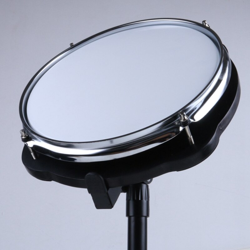 10 pollici A Percussione di Simulazione Tamburo Muto Dispositivo di Addestramento Rullante Tamburo Pratica tamburo pad Muto