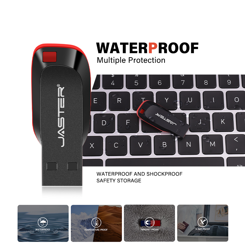 Mini zwarte usb-flashdrives, 128gb geheugensticks met hoge capaciteit, 64gb gratis sleutelhangers, 32gb snelle u-disks 16gb