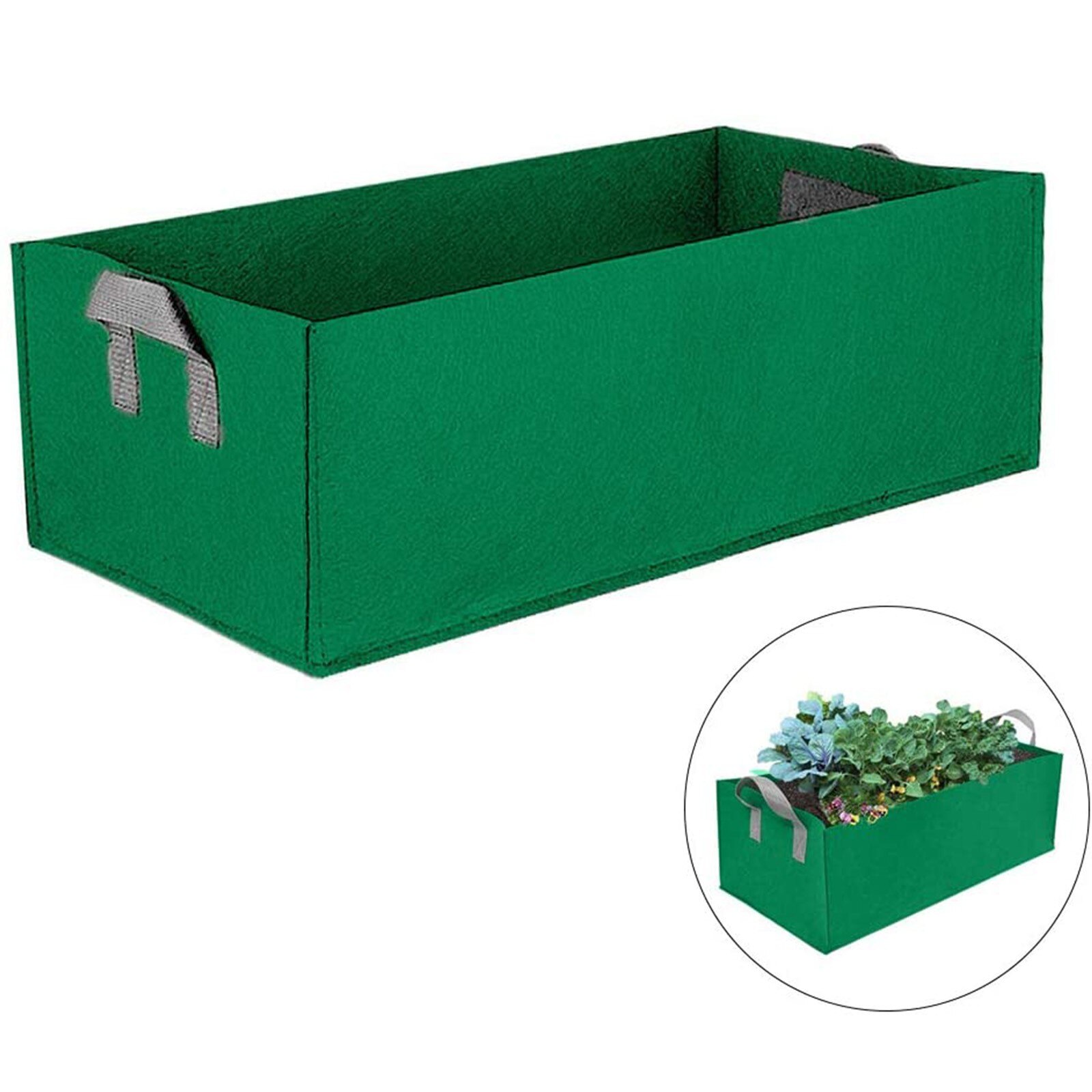 40# Flower Seeds Garden Planters Rectangular Garde... – Vicedeal