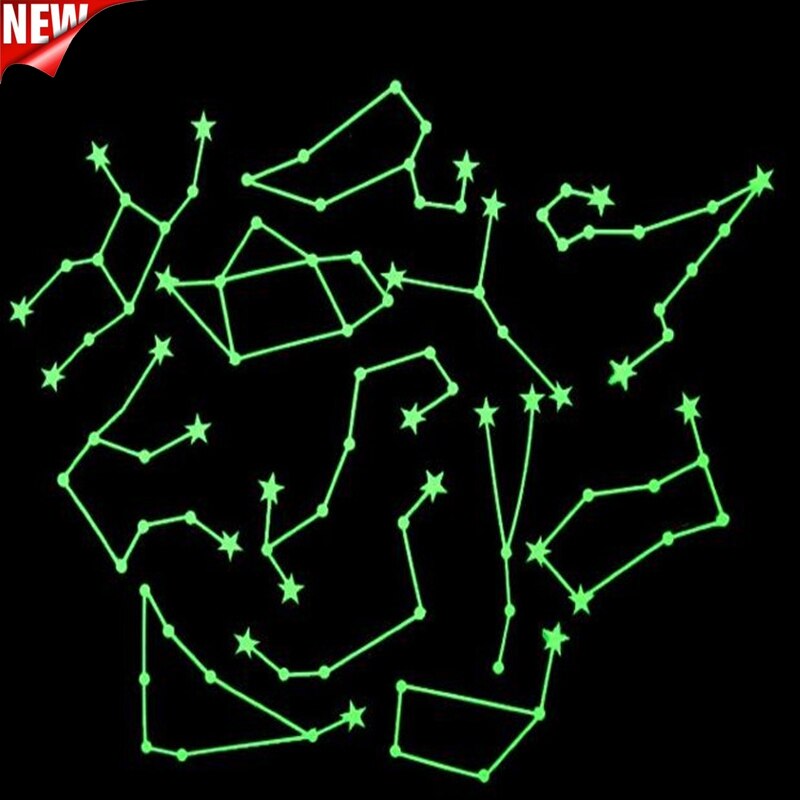 Constellation Stickers Glow In The Dark Speelgoed Voor Kinderen Lichtgevende Star Constellation Stickers Slaapkamer Sofa Fluorescerende Schilderen Speelgoed