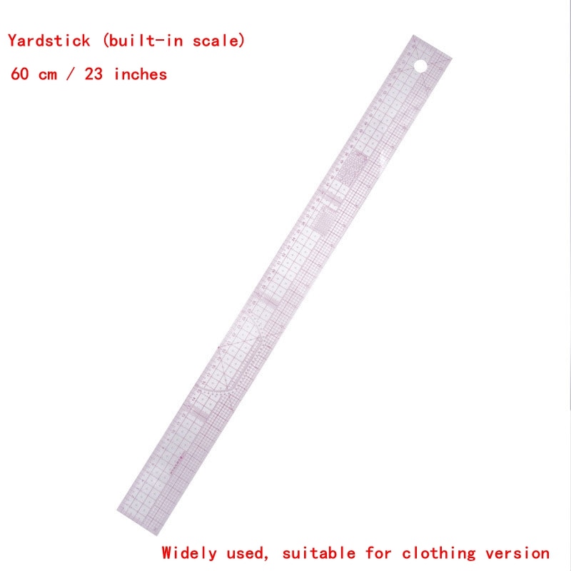 7Pcs/Set Plastic French Curve Metric Sewing Ruler Measure For Dressmaking Tailor Grading Rule Pattern Making