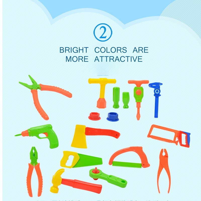 33Pcs Educatief Speelgoed Baby Reparatie Set Tool Multifunctionele Speelgoed Draagbare Simulatie Reparatie Kit Kind Onderhoud Gereedschap Speelgoed