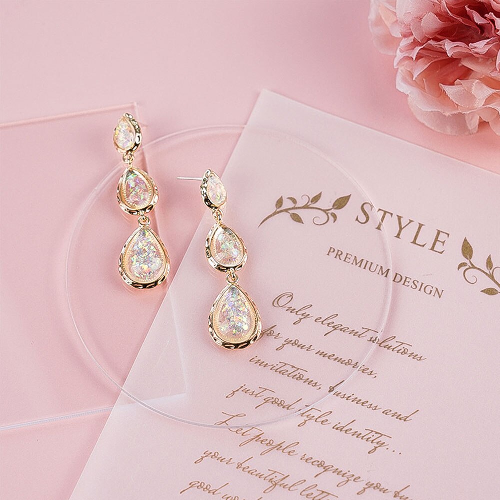 Transparent Acrylic Plate Photography Props Life Shoot Props For Jewelry Cosmetics INS Photo Shooting Background Decoration