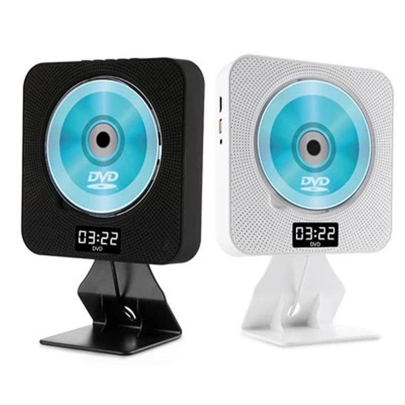 Wall Mounted Bluetooth CD Player With Remote Display Bluetooth Function CD Player Supports Mp3 Wma Vcd Dvd Format English Learn