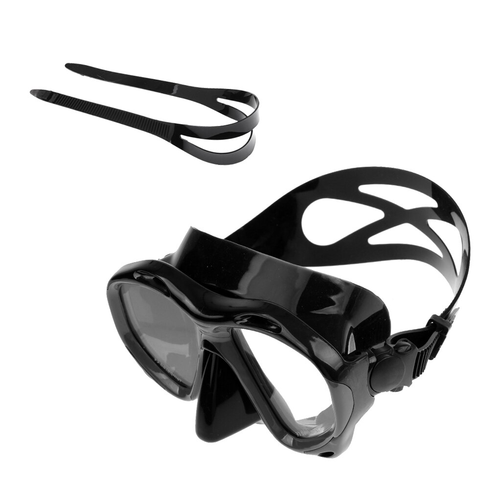 Voksen dykking snorkling fridykking maske snorkelsett med utskifting av maskerem