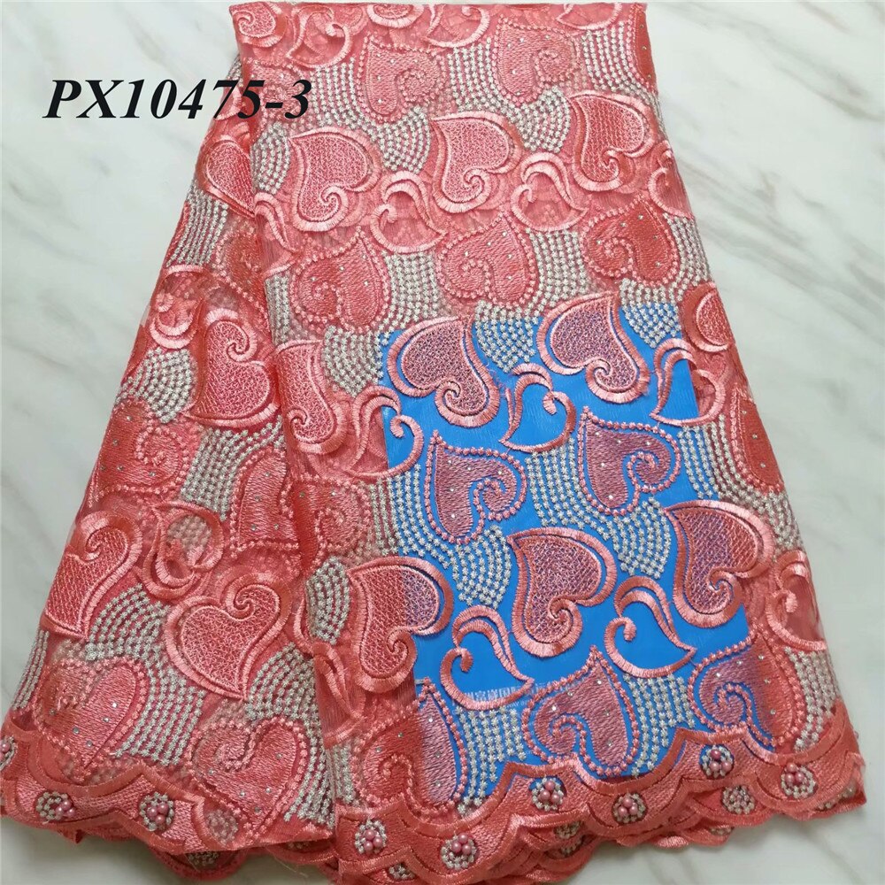 Broderi spets tyg indisk spets broderi mesh tyg vit brudklänning dubai spets