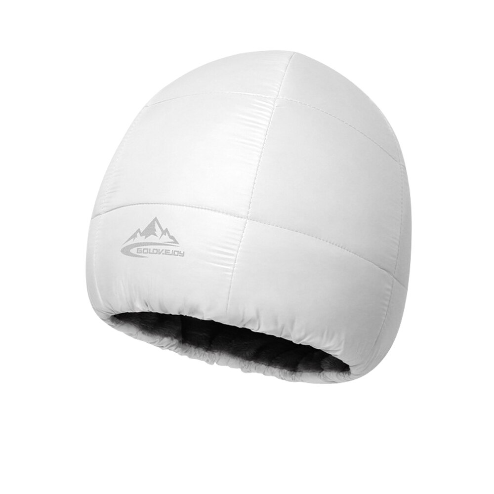 L.Mirror 1 Uds. Gorro de invierno para esquiar resistente al viento y al agua al aire libre, gorro de terciopelo para esquiar y esquiar, accesorios para esquiar al aire libre: White