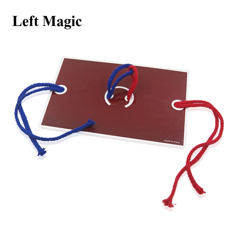 Rope And Card Magic Tricks Magician Close Up Illusions Gimmick Props Accessories Comedy Mentalism Magia
