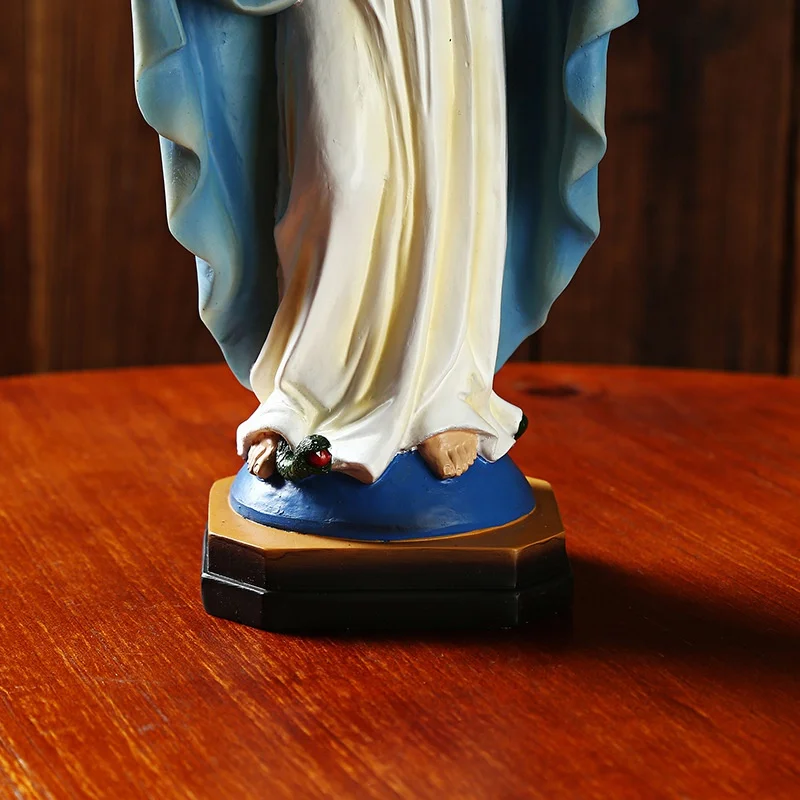 Katholieke Onze Dame Jezus Standbeeld Religieuze Kerkbenodigdheden Religieuze Harsen Handwerk Huisdecoratie