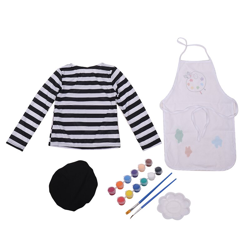 Disfraz de Halloween para niñas pequeñas, ropa para pintor, disfraz de Carnaval