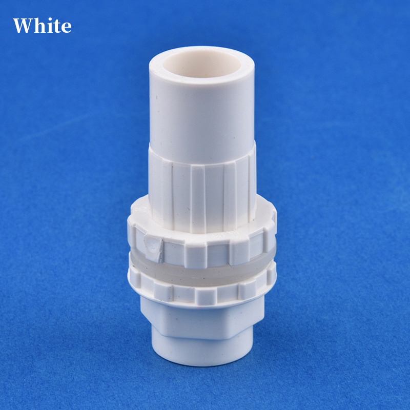 16 ~ 50 mm weißes PVC-Aquarium-Ablaufgelenk 90 ° Ellenbogen Entwässerung Anschluss Garten Bewässerung Aquarium Überlauf Wasser Versorgung Rohr Teile: Braun / 1/2 ''